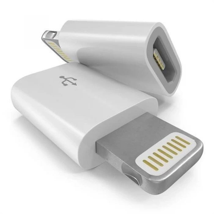 İpek Yıldızı® Apple iPhone / iPad Micro Usb Dönüştürücü Adaptör OTG Aparat