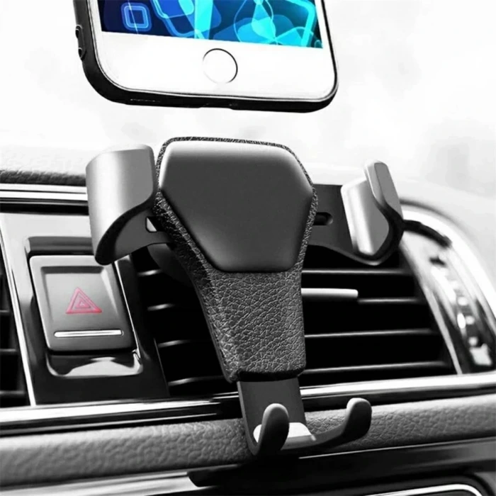İpek Yıldızı®  Araç İçi Klima Izgarasına Takılabilen Plastik Oto Telefon Tutucu Gravity