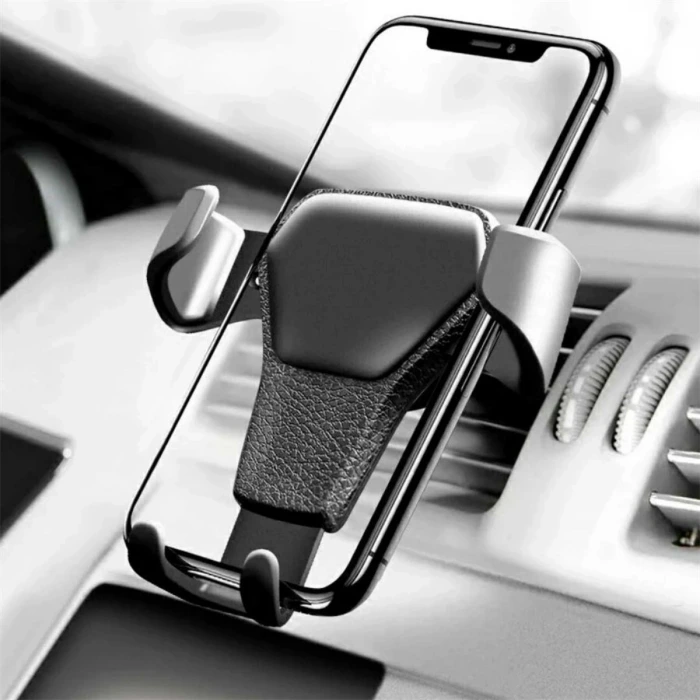 İpek Yıldızı®  Araç İçi Klima Izgarasına Takılabilen Plastik Oto Telefon Tutucu Gravity