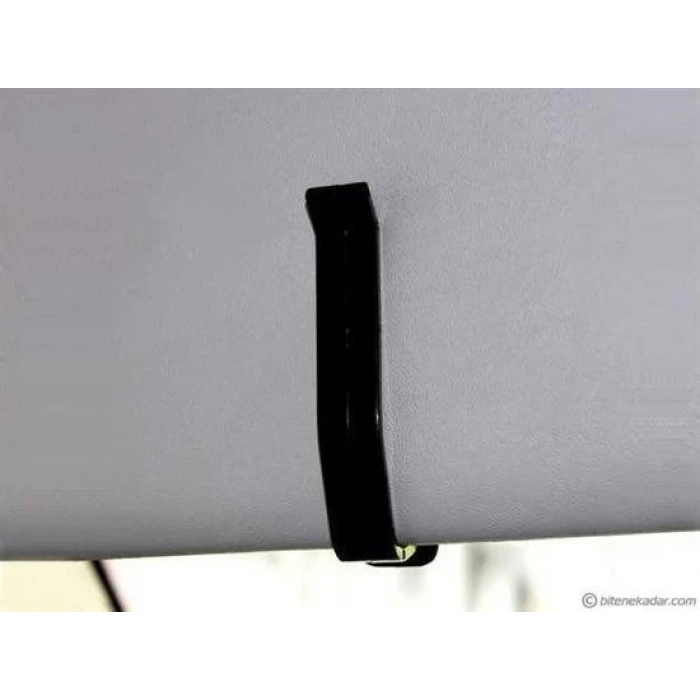 İpek Yıldızı® Araç İçi Mandallı Güneş Gözlüğü Kartvizit Tutacağı Klips Aparat