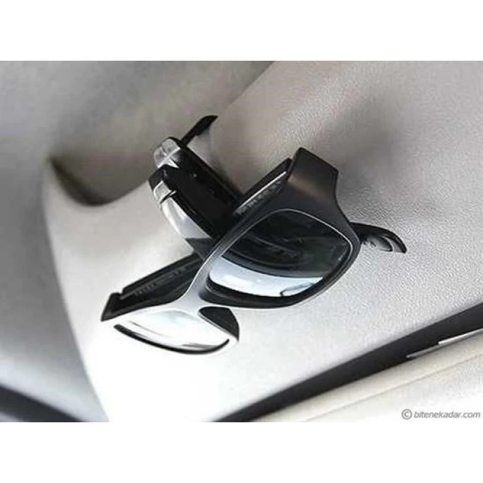 İpek Yıldızı® Araç İçi Mandallı Güneş Gözlüğü Kartvizit Tutacağı Klips Aparat