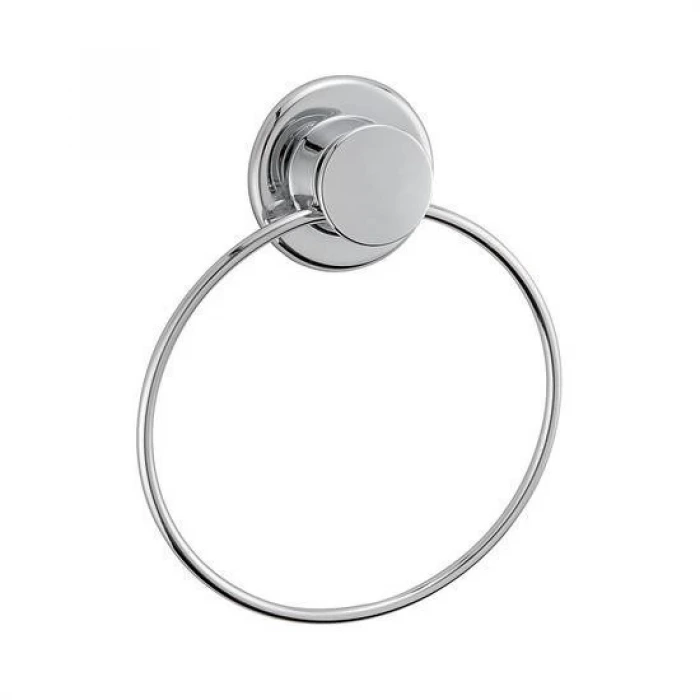 İpek Yıldızı® Arkası Yapışkanlı Yuvarlak Metal Havluluk Askısı Aparatı