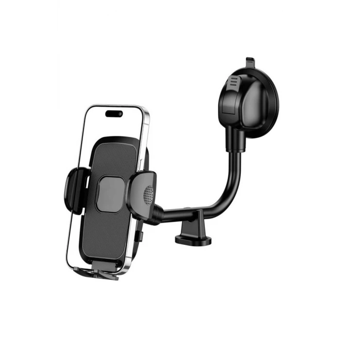İpek Yıldızı® Ayarlanabilir Vakum Kilitli Cam Ve Torpidoya Takılabilen Telefon Tutucu