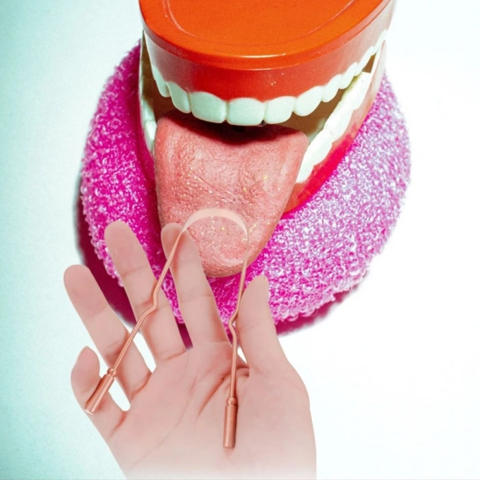 İpek Yıldızı® Bakır Oil Pulling Yağ Çekme Dil Plak Temizleme Aleti Dil Fırçası Sıyırıcı Dil Kaşığı