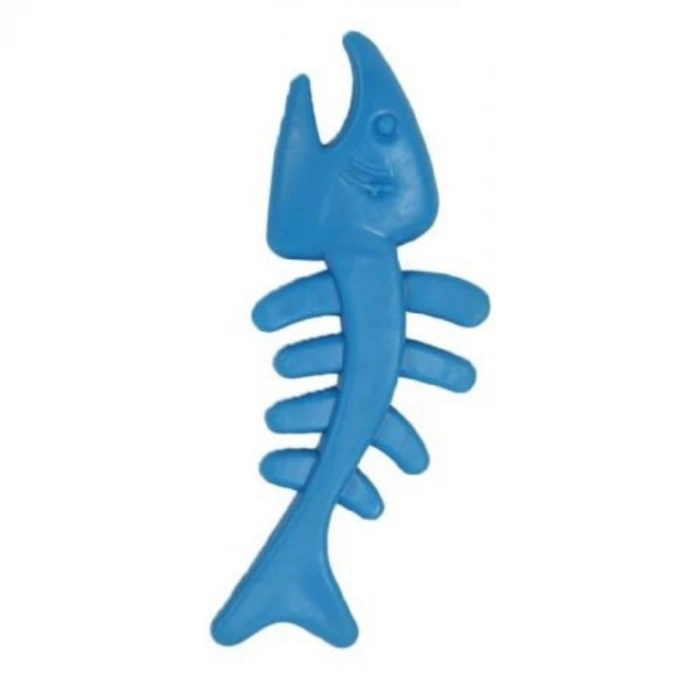 İpek Yıldızı® Balık Kemiği İskelet Şekilli Renkli Plastik Kedi Oyuncağı