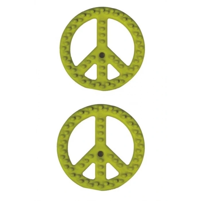 İpek Yıldızı® Barış Kemiği Renkli Diş Temizleme Kedi Köpek Aktivite Oyuncağı