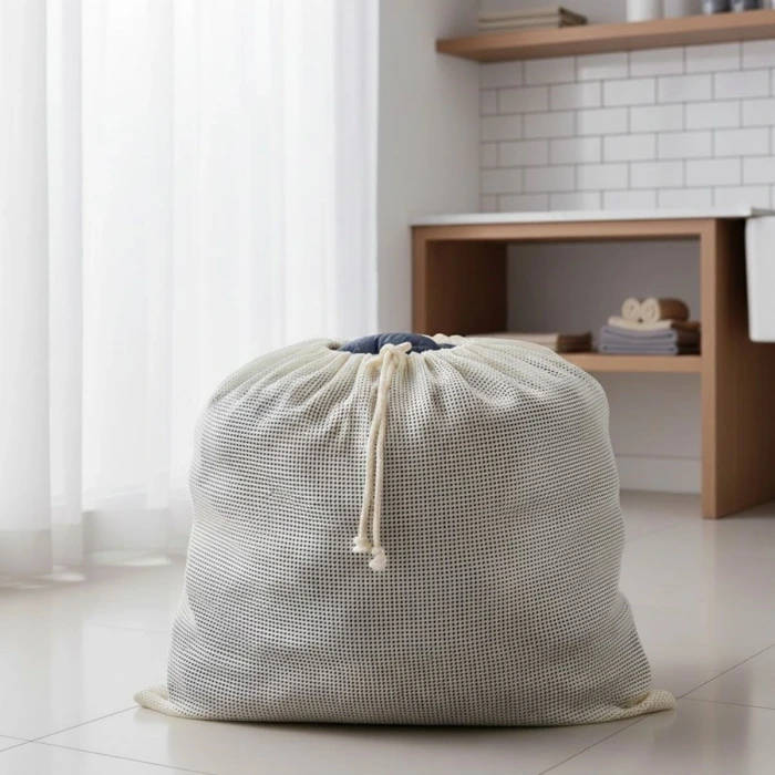 İpek Yıldızı® Battal Boy 120x150 cm Mont ve perde Yıkama Filesi–Extra Büyük, Dayanıklı, Nefes Alabilir Çamaşır Koruma Torbası