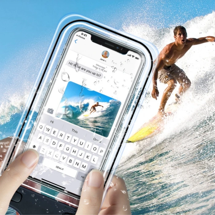 İpek Yıldızı® Bisiklete Takılan Su ve Yağmur Gerirmez Telefon Kılıfı Universal