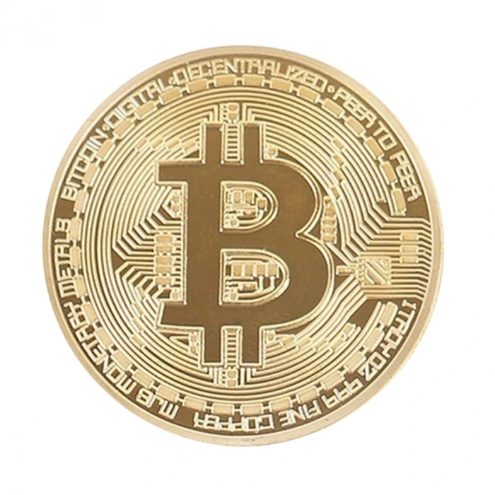 İpek Yıldızı® Bitcoin Madeni Hatıra Parası Madeni Bitcoin Hediye Sikke Para