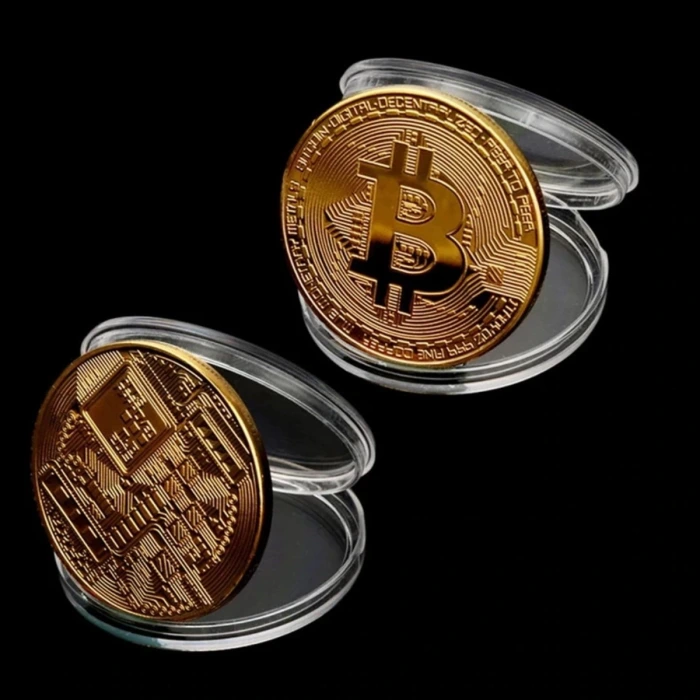 İpek Yıldızı® Bitcoin Madeni Hatıra Parası Madeni Bitcoin Hediye Sikke Para