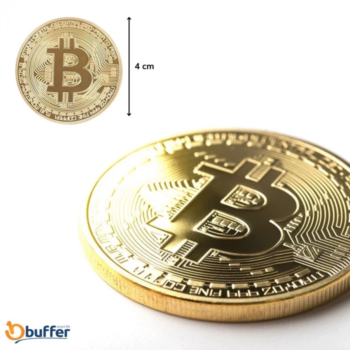 İpek Yıldızı® Bitcoin Madeni Hatıra Parası Madeni Bitcoin Hediye Sikke Para