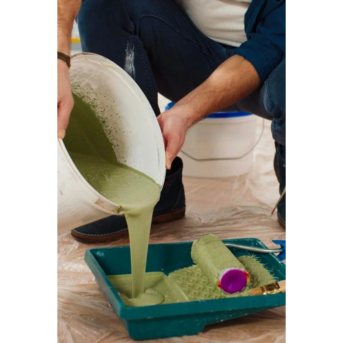 İpek Yıldızı®  Boya Badana Eşya Koruma Hışır Örtüsü 180cm x 15 mt Yapışkanlı Hışır Örtü