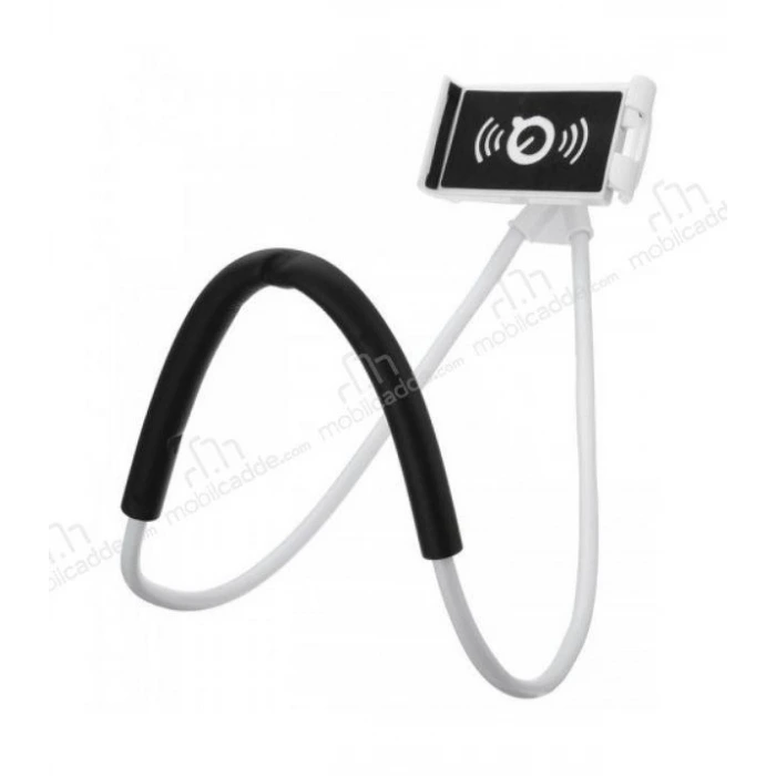 İpek Yıldızı® Boyuna Asılan Ergonomik 360 Derece Cep Telefonu Tutucu Stand