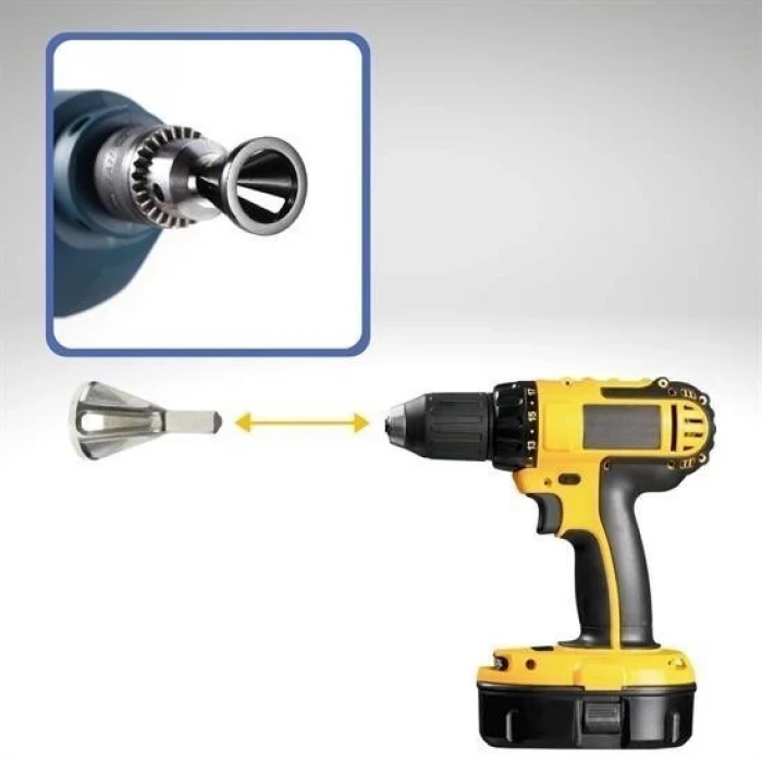 İpek Yıldızı® Çapak Alma Harici Çapak Alıcı Paslanmaz Çelik Çapak Kaldırma Cıvata Çapak Alma Matkap Ucu