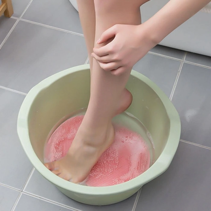 İpek Yıldızı Çok Amaçlı Esnek Yumuşak Banyo El Ayak Vücut Plastik Duş Matı Plastik Banyo Matı