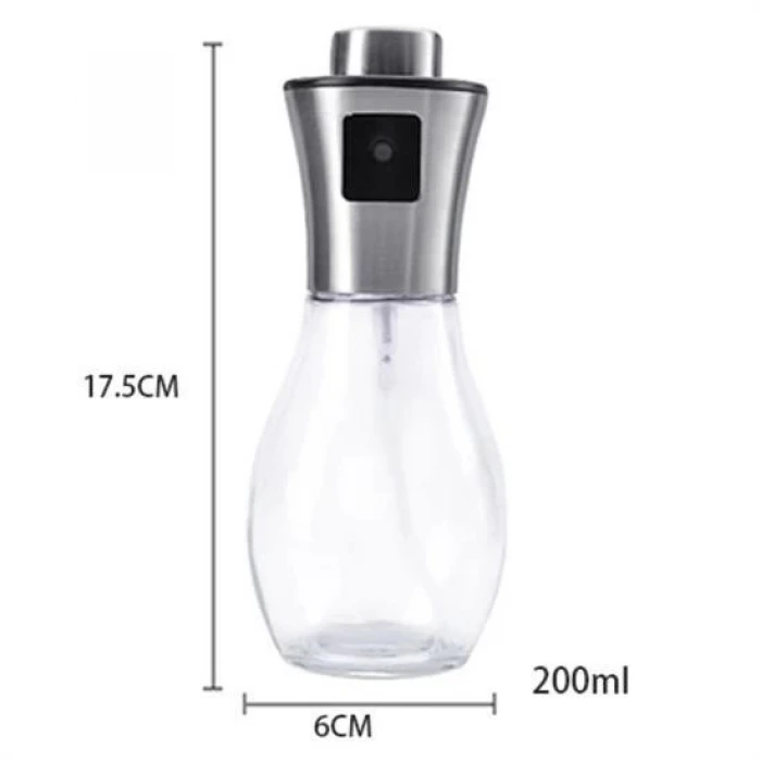 İpek Yıldızı® Çok Amaçlı Spreyli Sızdırmaz Cam Şişe Yağdanlık Limon Sirke Sos Püskürtücü Dağıtıcı Sprey