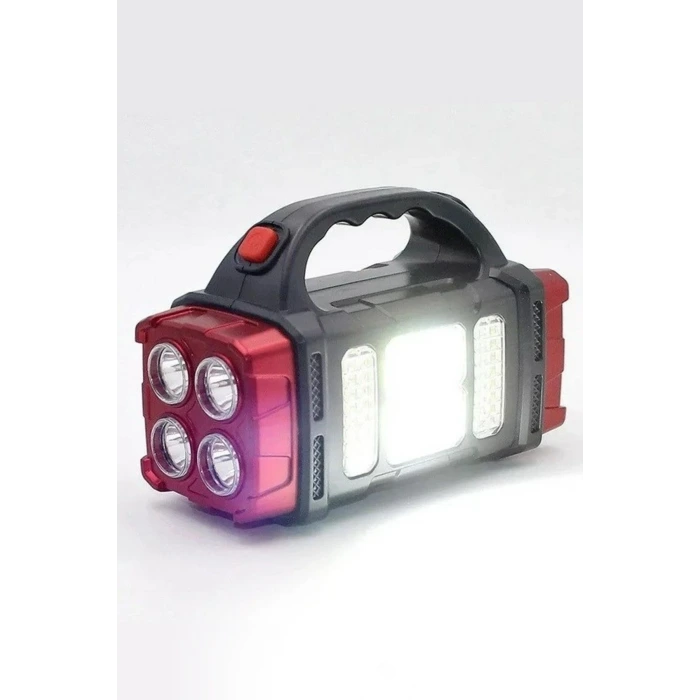 İpek Yıldızı® Çok Fonksiyonlu Elde Güneş Enerjili Lamba – 38W