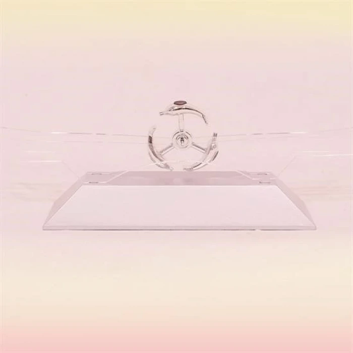 İpek Yıldızı® Dekoratif Masa Üstü Obje Manyetik Kinetik Orbital Dönen Yunuslar