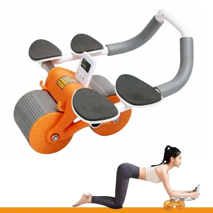 İpek Yıldızı® Dijital Sayaçlı Çek-Bırak Mekik Aleti – Karın ve Core Güçlendirici Evde Spor Aleti