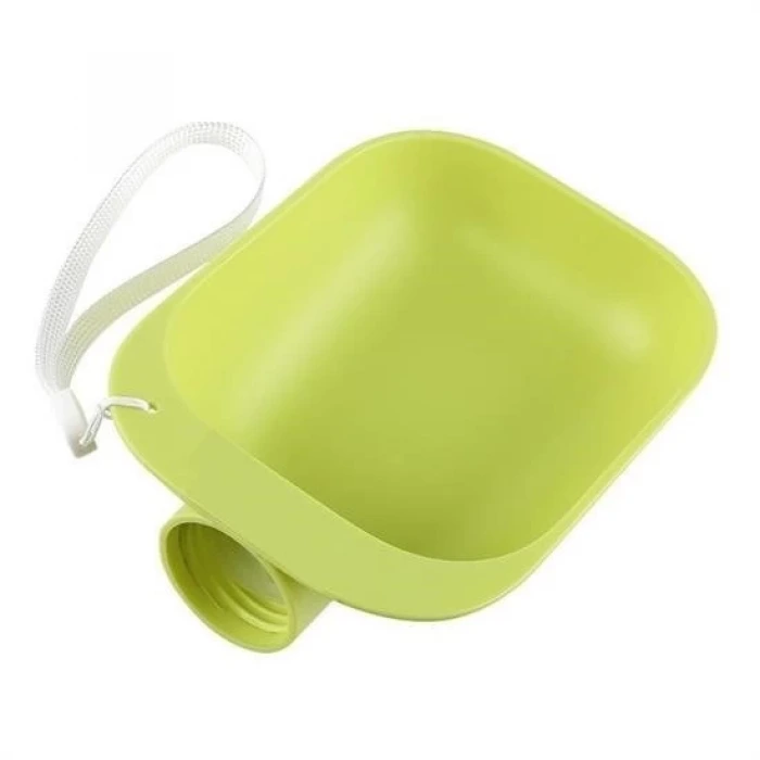 İpek Yıldızı® Evcil Hayvan Plastik Yıkanabilir Taşınabilir Su Şişesi Bağlantılı Su Kabı