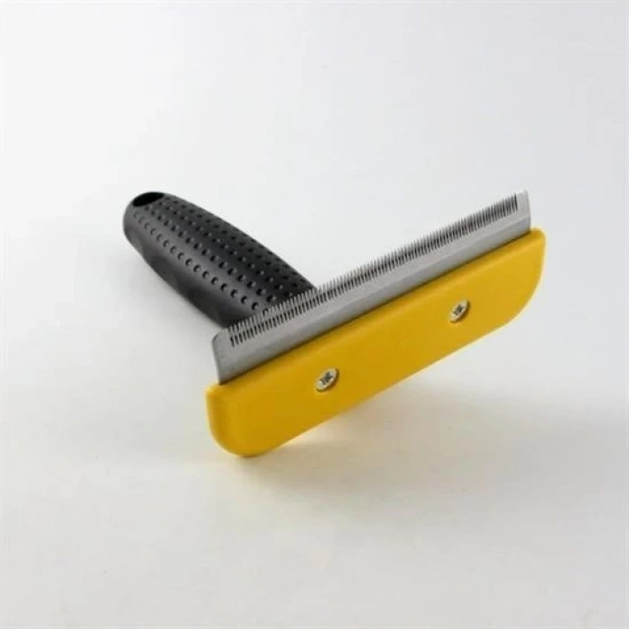 İpek Yıldızı® Fubminator Kedi Köpek Tüy Toplama Tarağı  Kaşıma Aparatı 4,5 Cm