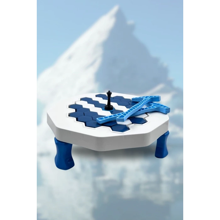 İpek Yıldızı® Glacier Buzullar Buz Kırma Tuzağı Kalesi Akıl Zeka Strateji Kutu Oyunu