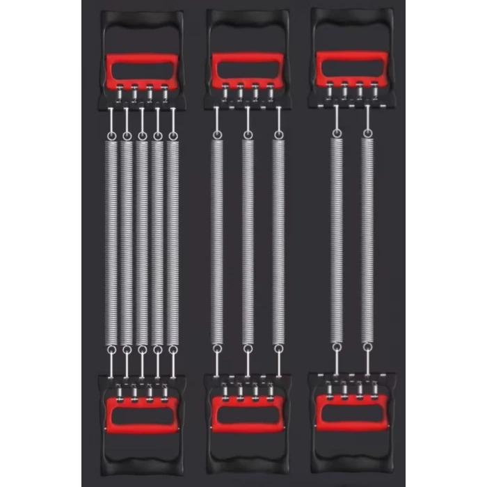 İpek Yıldızı® Göğüs Genişletme ve Kuvvet Egzersiz Aleti – 5 Yaylı 5 Kademeli Ayarlanabilir Fitness ve Kuvvet Antrenmanı Ekipmanı