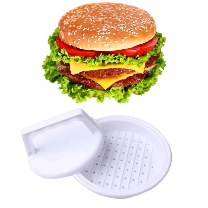 İpek Yıldızı®  Hamburger Ve Köfte Şekillendirici Köfte Kalıbı Pratik Burger Pres Aparatı