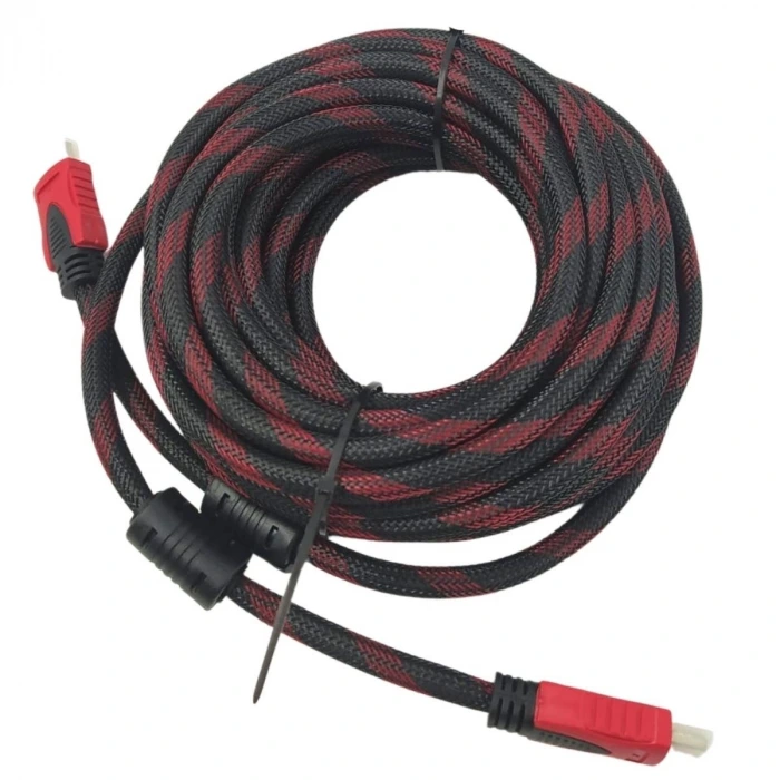 İpek Yıldızı® HDMI Kablosu HDTV Bilgisayar Uydu Görüntü Ses Full HD Sargılı Görüntü Aktarma Kablosu