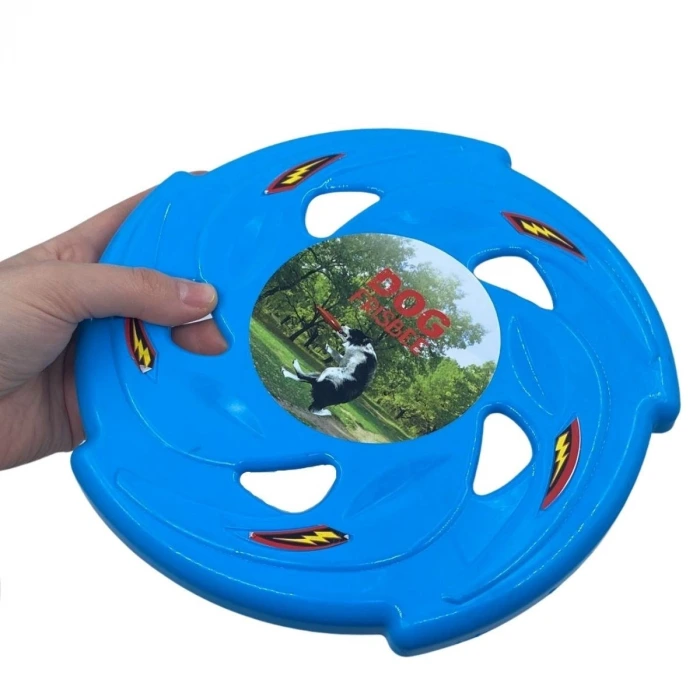 İpek Yıldızı® Hem  Eğitici Ve Hem Eğlenceli Yuvarlak Hafif Ağırlıklı Köpek Frizbi Oyuncağı