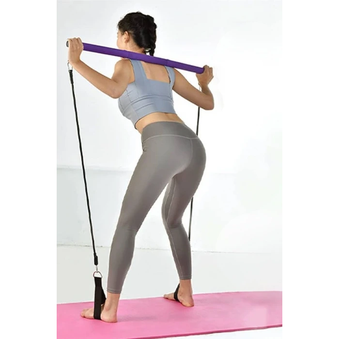 İpek Yıldızı® Jimnastik Çubuğu Plates Barı Taşınabilir Spor Ve Egzersiz Aleti