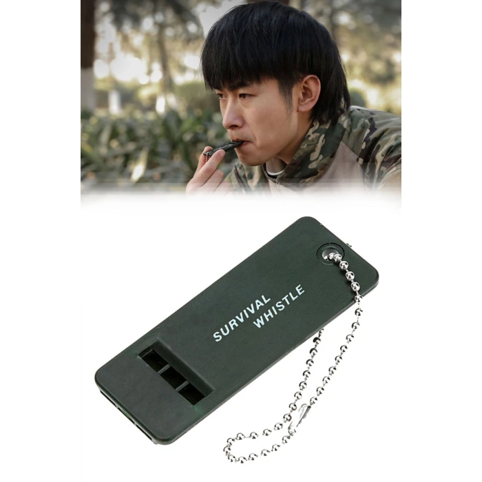 İpek Yıldızı® Kamp Outdoor Yaşam Yüksek Sesli Acil Durum Survival Plastik Düdük