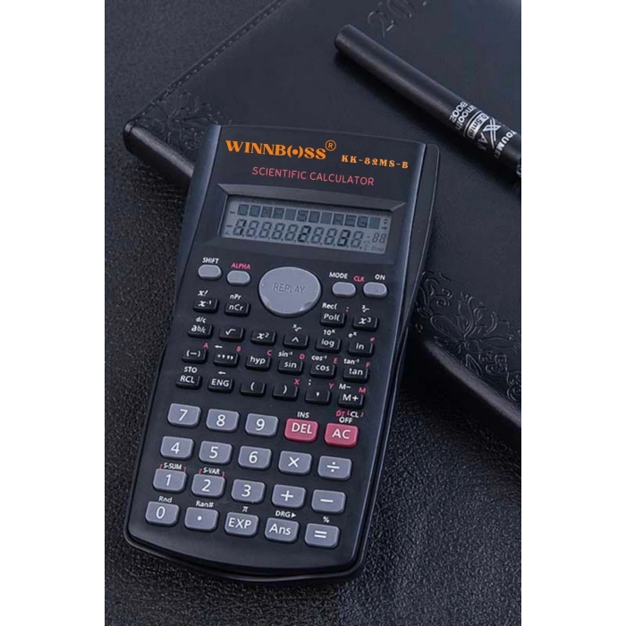 İpek Yıldızı® Kapaklı 240 Fonksiyonlu, Pilli Bilimsel Hesap Makinası