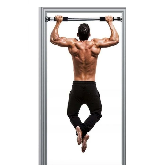 İpek Yıldızı® Kapı veya Koridora Takılıp Ayarlanabilen Demiri Barfiks Aleti Kapı Barfiksi