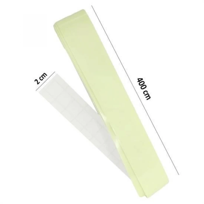 İpek Yıldızı® Karanlıkta Işık Veren Yansıyan 4 Metre Fosforlu Yeşil Şerit Bant