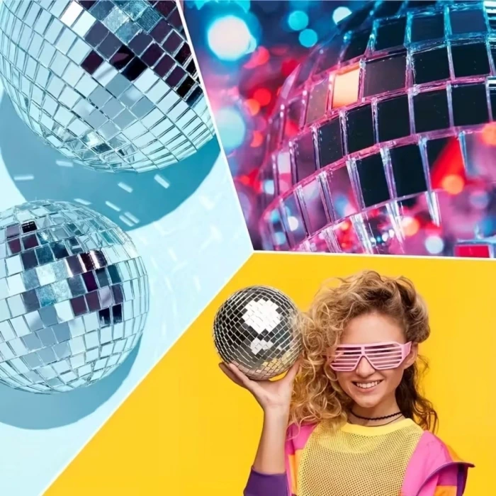 İpek Yıldızı® Kare Silver Cam Mozaik Fayans Çıkartmaları El İşi Kare Cam Fayans Kendinden Yapışkanlı Aynalı Dekor Panel 30x30 Cm