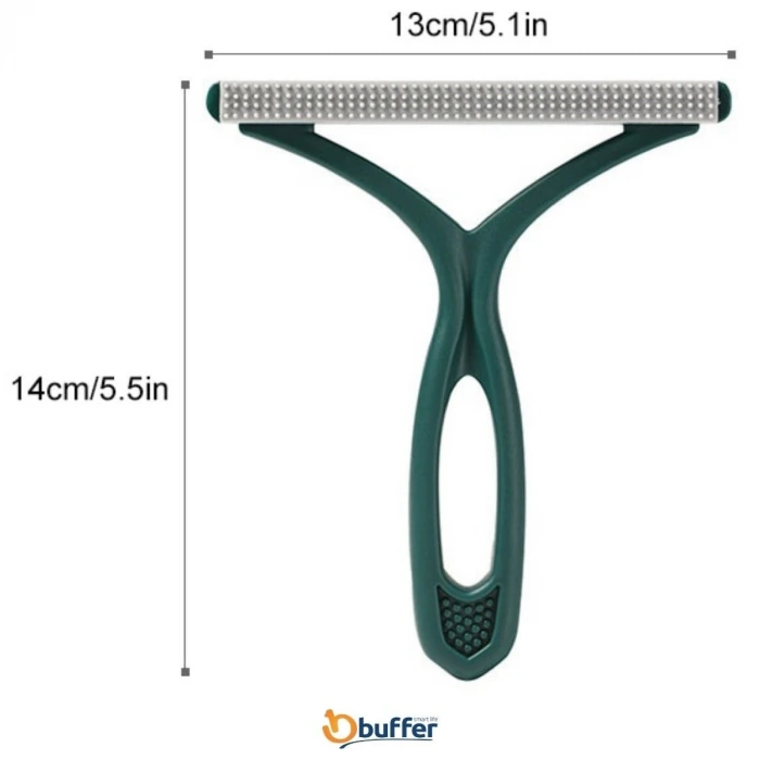 İpek Yıldızı® Kedi Köpek Tüy Toplayıcı Çift Taraflı Pamuk Tiftiği ve Tüy Toplama Aleti