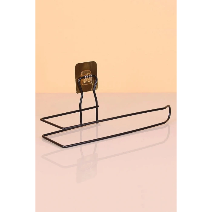 İpek Yıldızı® Kendiliğinden Yapışkanlı Krom Paslanmaz Metal Havlu Kağıtlık Aparatı