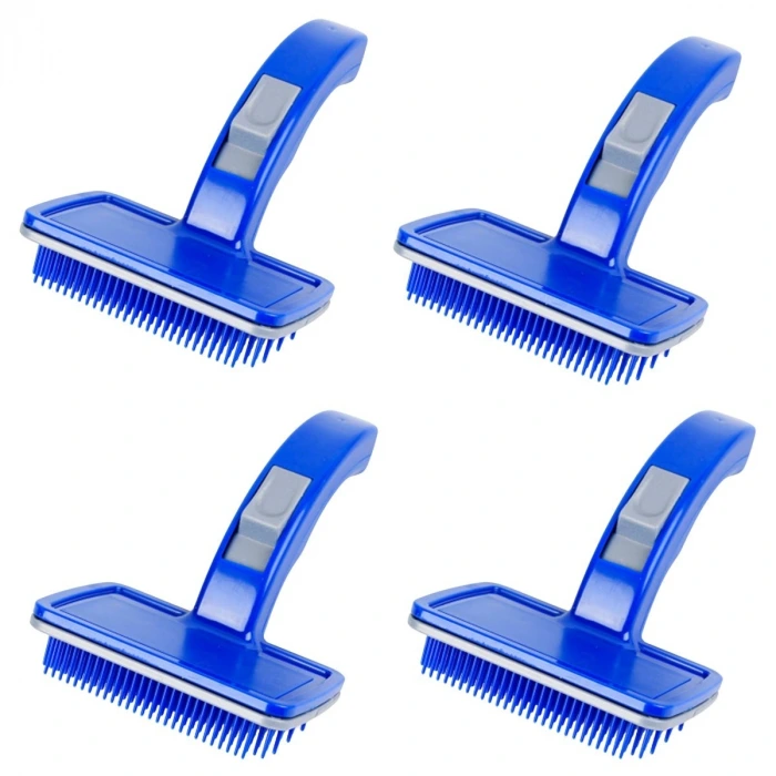 İpek Yıldızı® Kendini Temizleyen Kedi Köpek Tüy Bakım Tarağı Tüy Alıcı Tarak