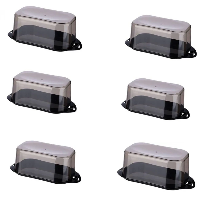 İpek Yıldızı® Kilitli Plastik Kapaklı Kahvaltılık Tereyağlık Peynirlik Erzak Saklama Kabı Ap-9428