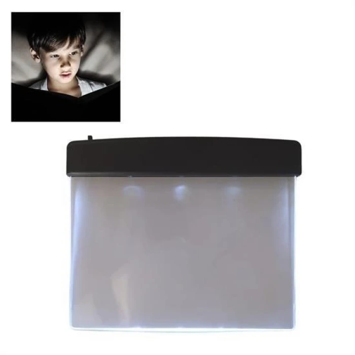 İpek Yıldızı® Kitap Arası Okuma Işığı Led Panel Kitap Okuma Lambası
