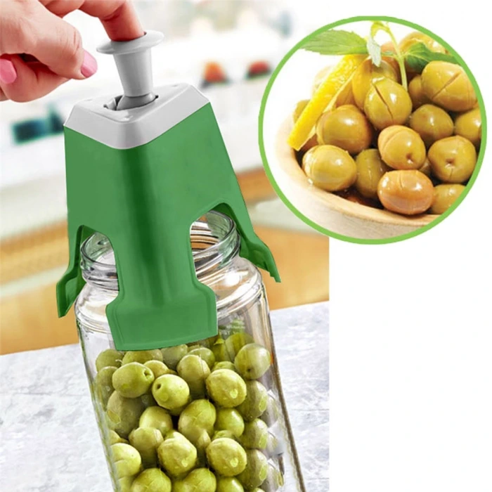 İpek Yıldızı® Kolay Zeytin Dilme Çizme Aparatı Pratik Kolay Zeytin Çizici Alet