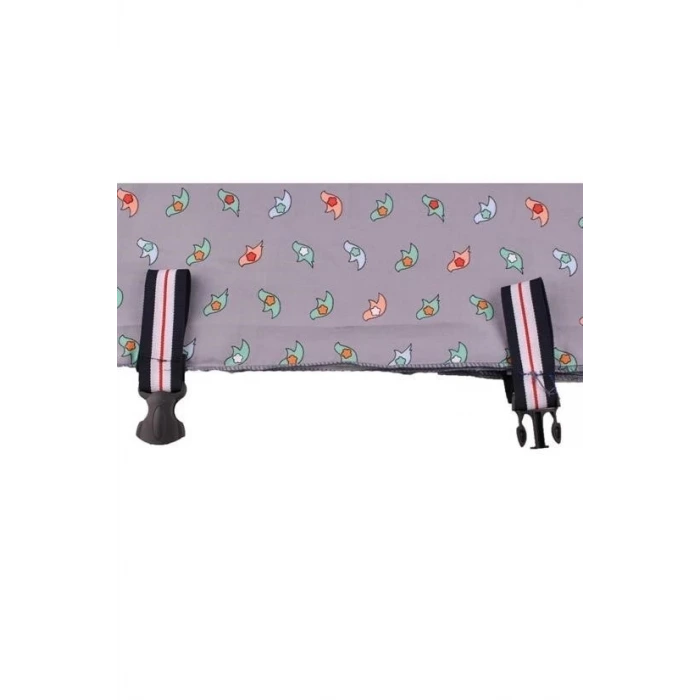 İpek Yıldızı® Kullanışlı Bebek Emzirme Önlüğü Kuş Desenli