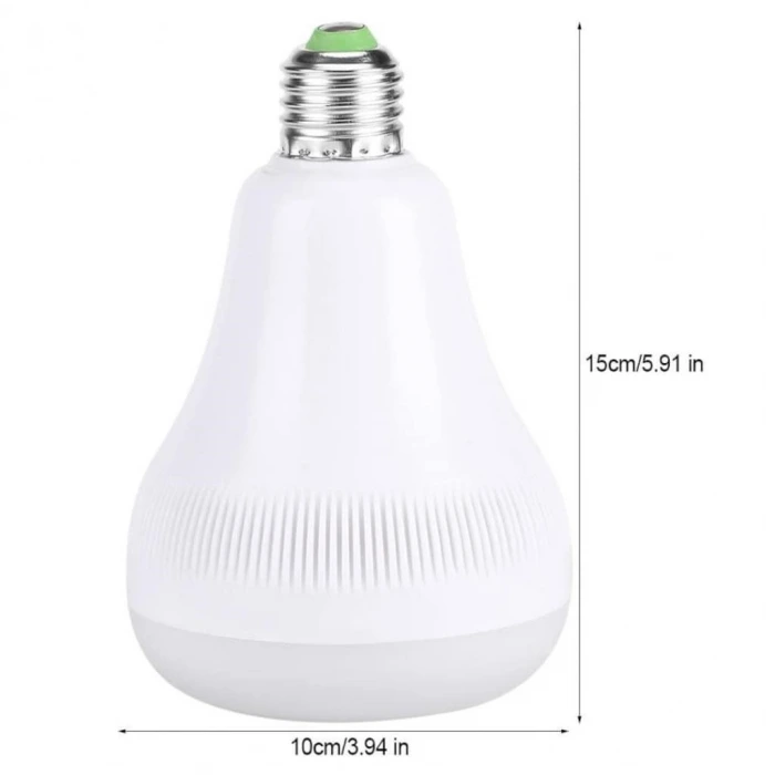 İpek Yıldızı® Kumandalı Bluetooth Hoparlör Ampul LD-37
