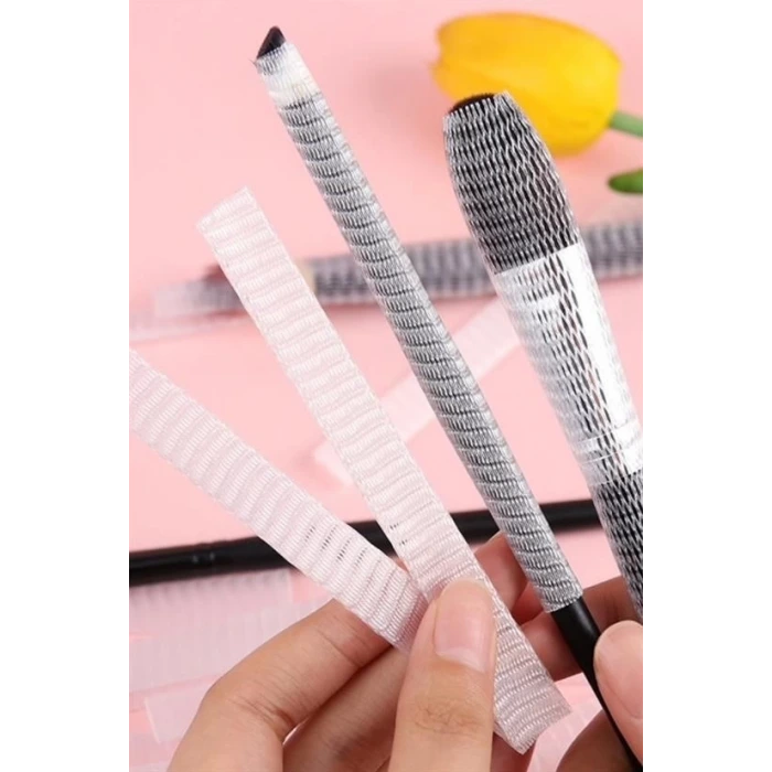 İpek Yıldızı® Makyaj Far Allık Kontür Eyeliner Fırça Malzemeleri Ürünleri Koruyucu File Kapak Örgü Kılıf S