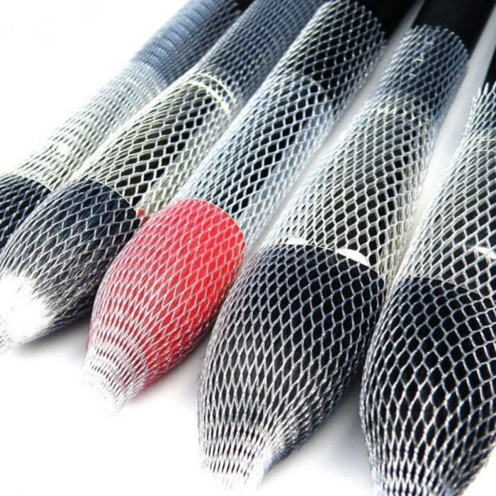 İpek Yıldızı® Makyaj Far Allık Kontür Eyeliner Fırça Malzemeleri Ürünleri Koruyucu File Kapak Örgü Kılıf S
