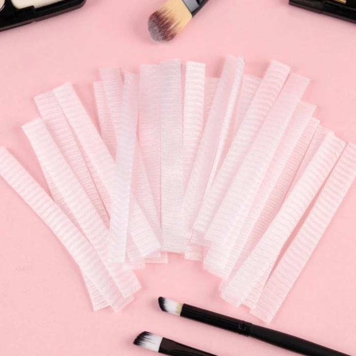 İpek Yıldızı® Makyaj Far Allık Kontür Eyeliner Fırça Malzemeleri Ürünleri Koruyucu File Kapak Örgü Kılıf S