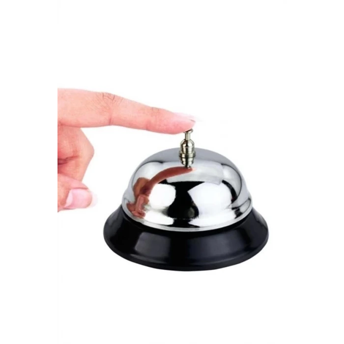 İpek Yıldızı® Masaüstü Dekoratif Otel Resepsiyon Görevli Çağırma Zili Çanı