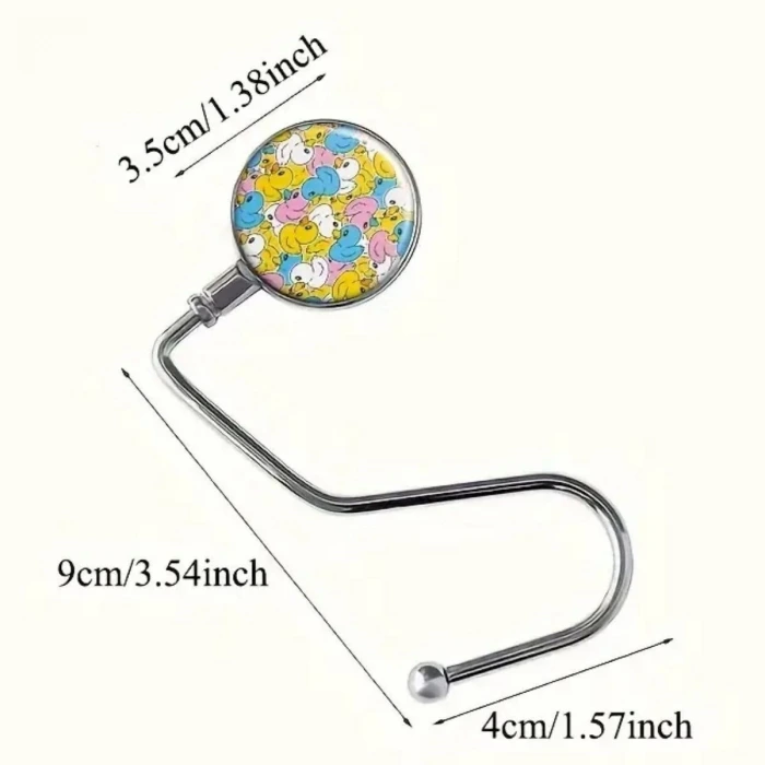 İpek Yıldızı® Masaya Takılabilen Çanta Askısı Çanta Tipi Pratik Metal Çanta Kanca