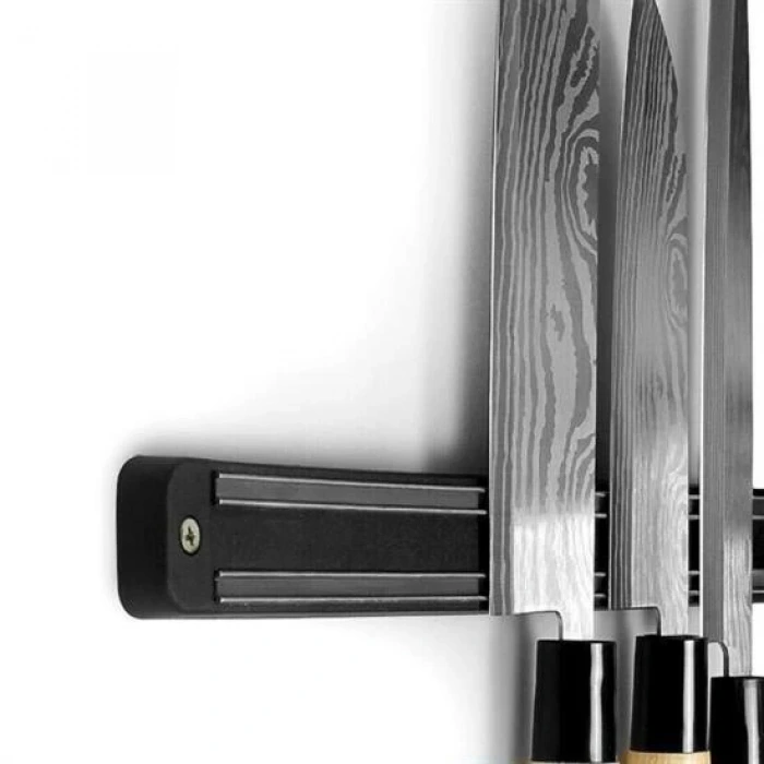 İpek Yıldızı® Mıknatıslı Paslanmaz Duvar Bıçak Askısı Standı 55 Cm Aparat